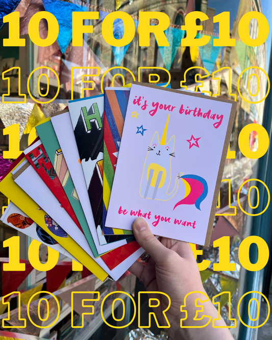 10 for £10 birthday bundle