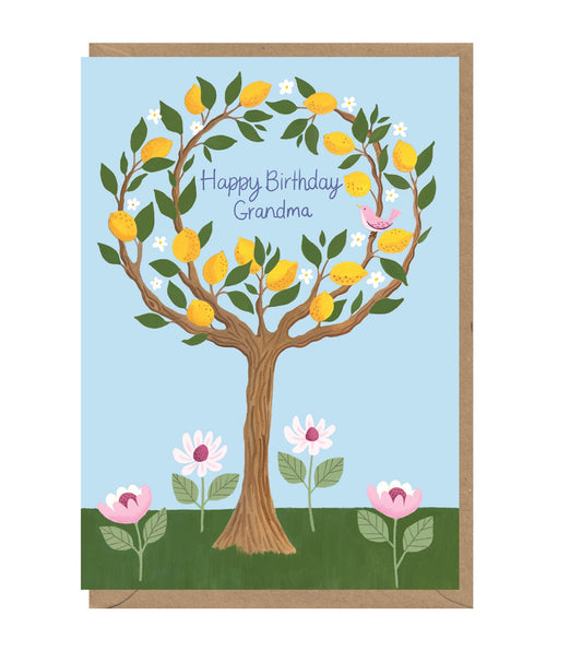 Tree Grandma Birthday Card