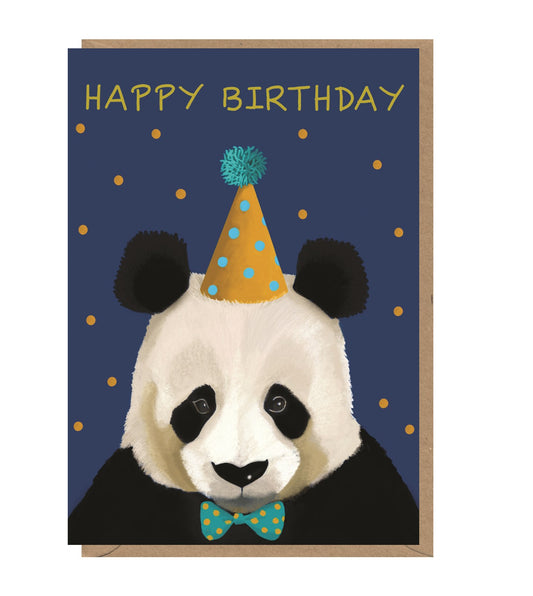 Giant Panda Birthday Card