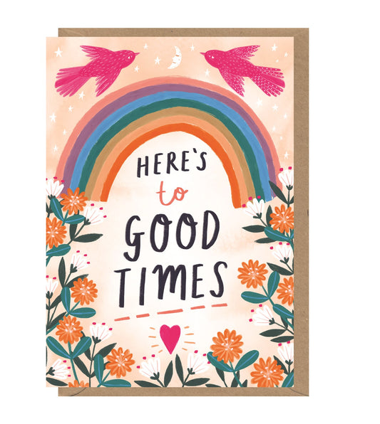 Heres to Good Times Card
