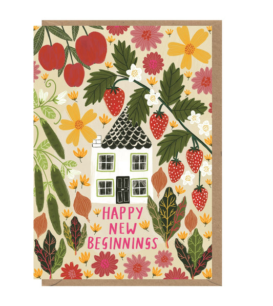 Happy New Beginnings Card