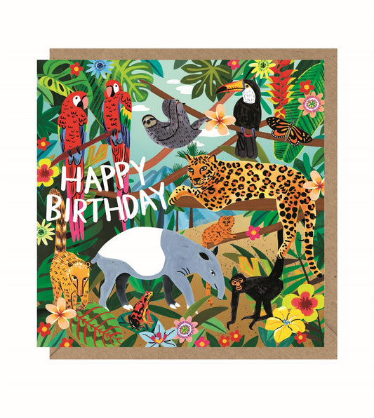 Jungle Birthday Card