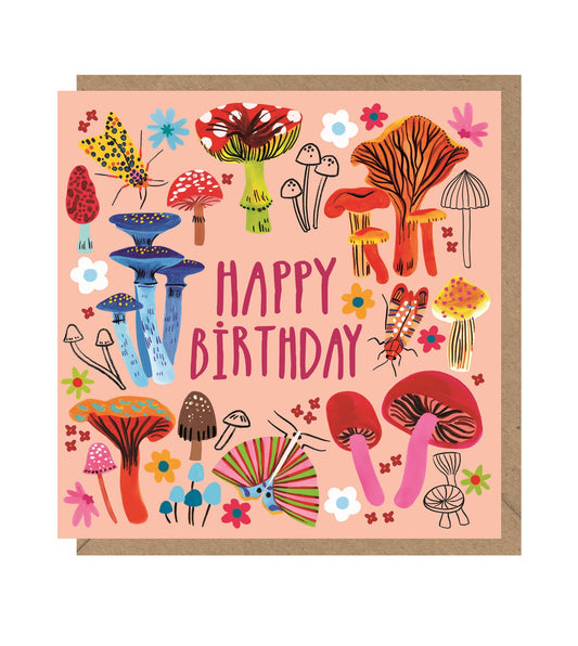 Fungi Birthday Card
