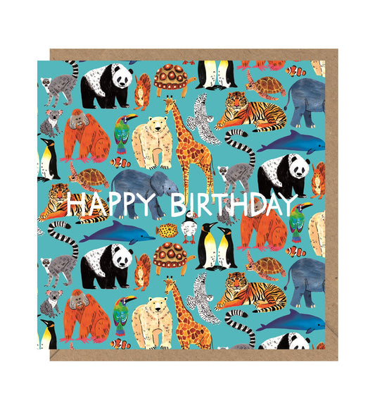 Animal Pattern Card