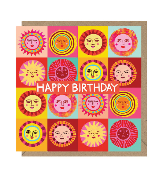 Happy Birthday Suns Card