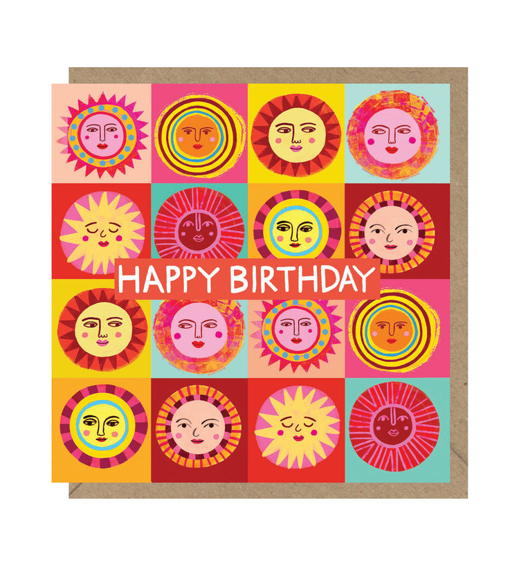 Happy Birthday Suns Card