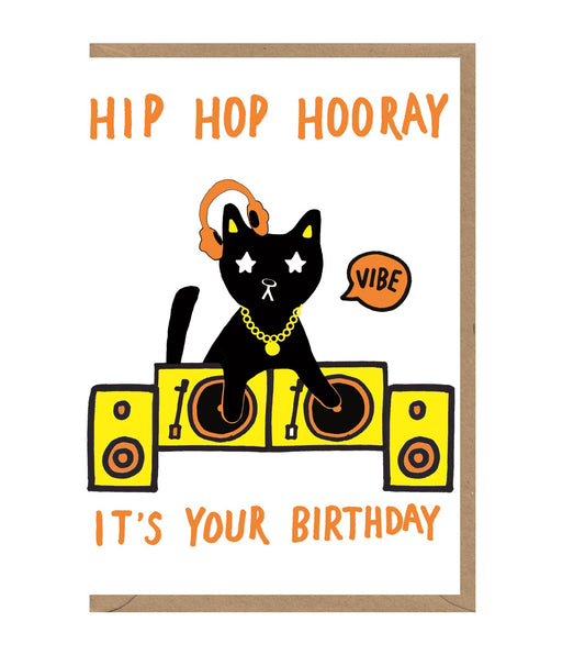 Hip Hop Hooray Birthday Card