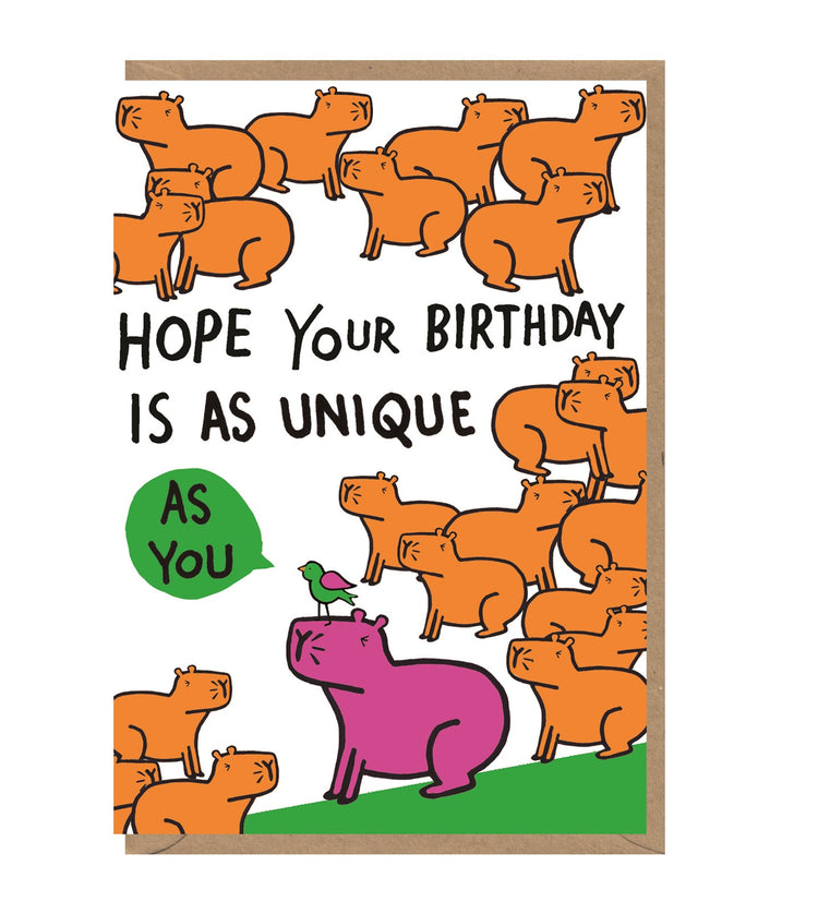 Unique Birthday Card