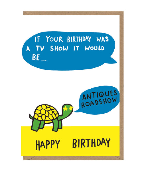 Antique Birthday Card