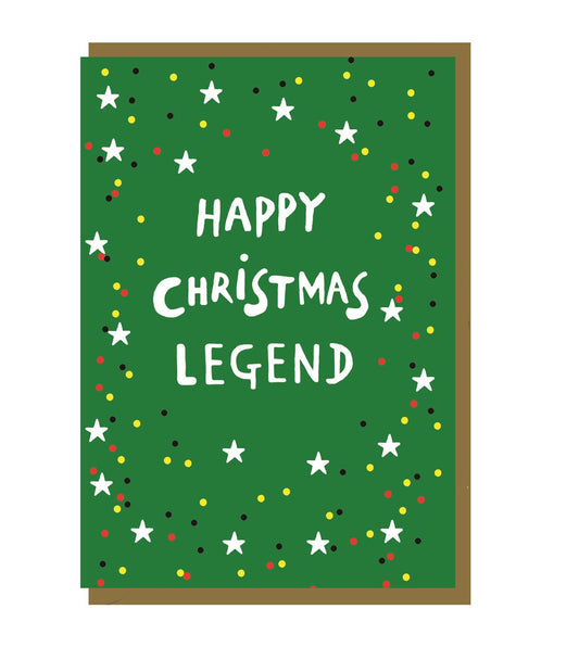 Happy Christmas Legend Card