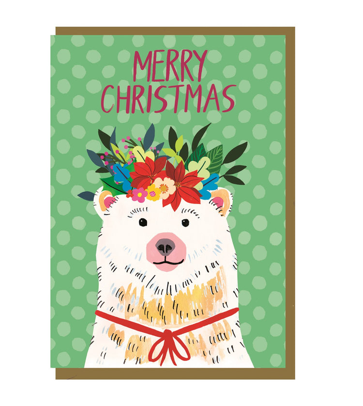 Christmas Polar Bear Card