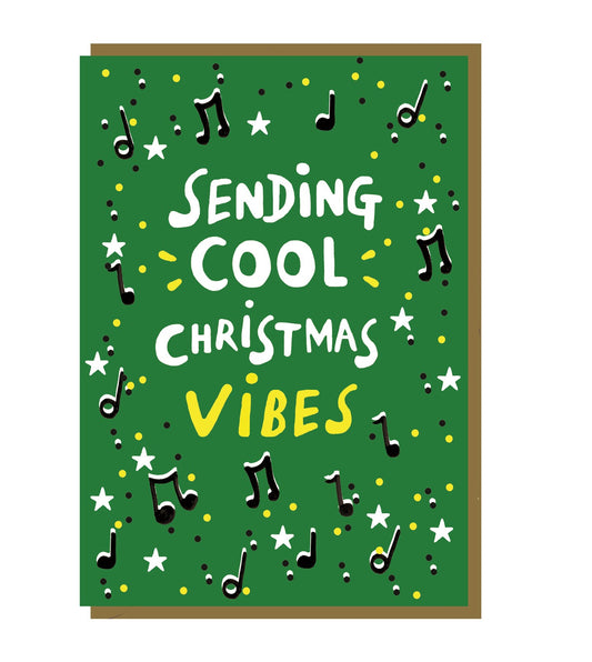 Cool Christmas Vibes Card