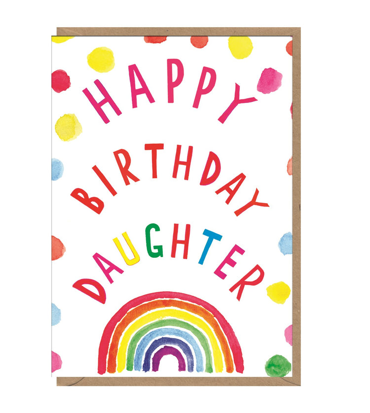 Happy Birthday Daughter Card