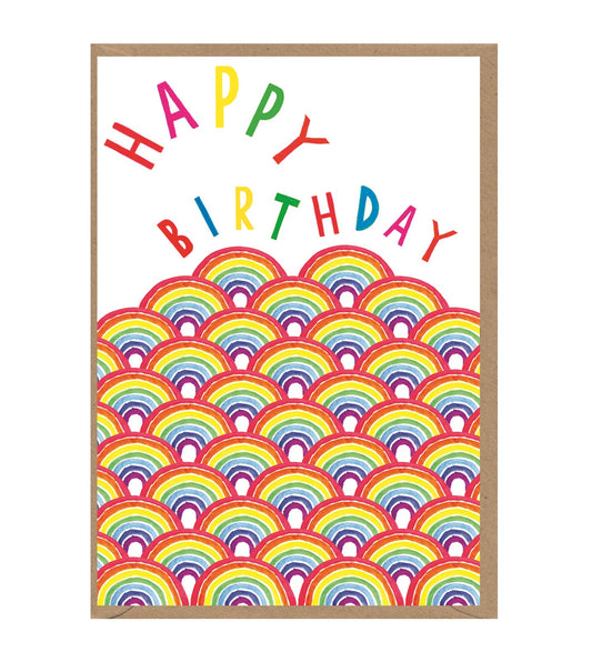 Fab Neon Rainbow Birthday