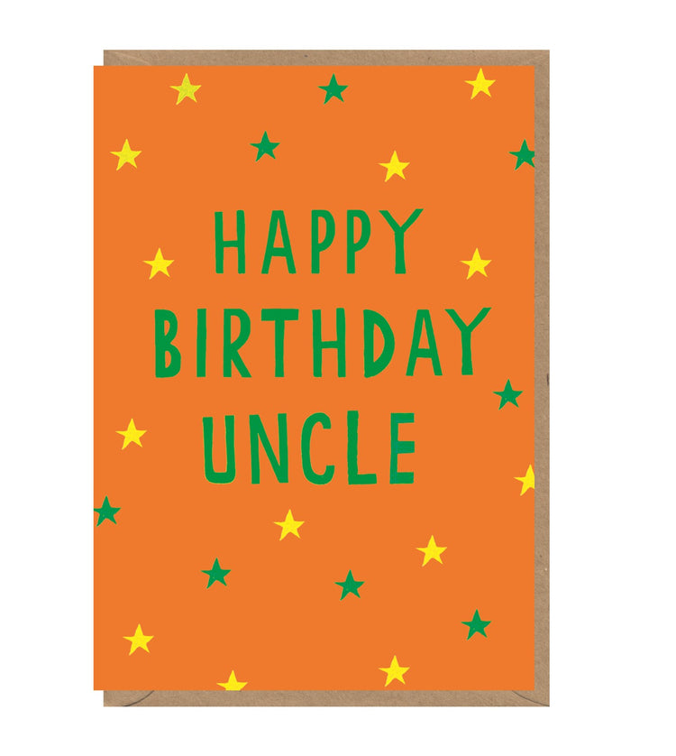 Happy Birthday Uncle Card