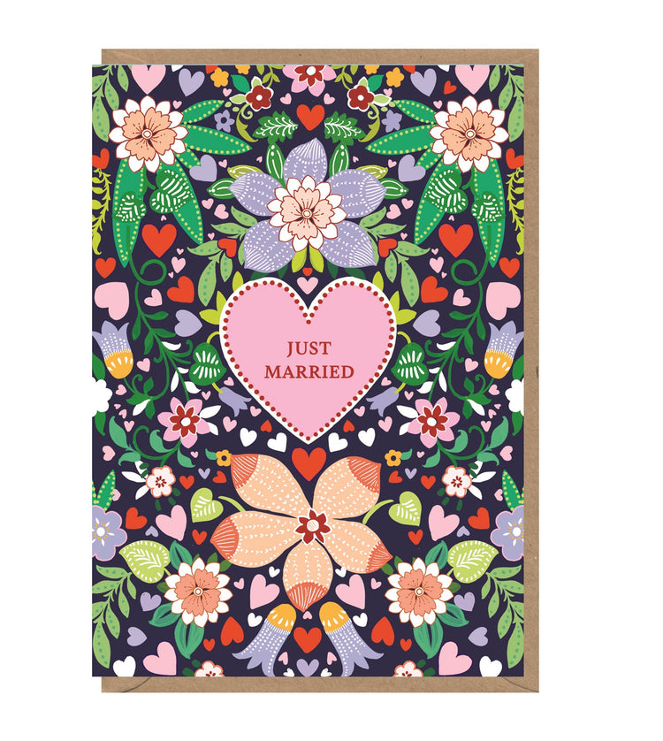 Just Married Card