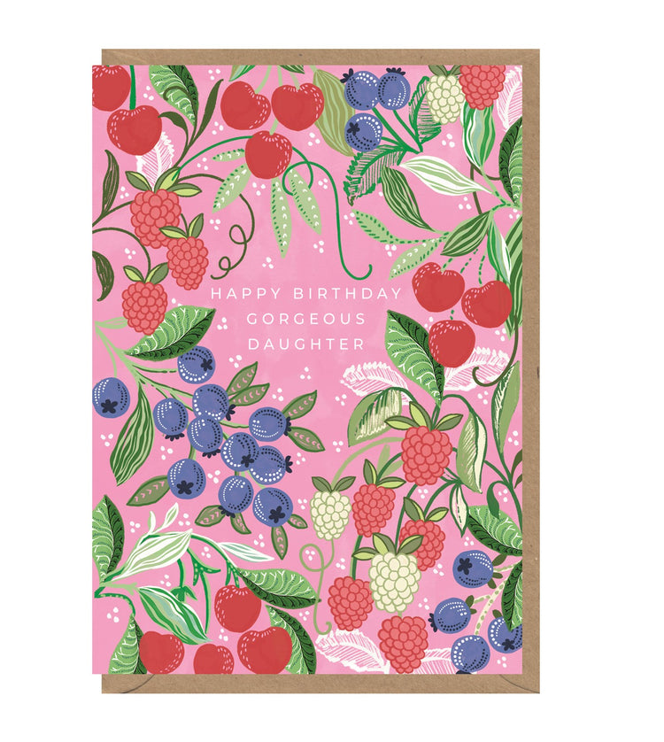 Gorgeous Daughter Birthday Card