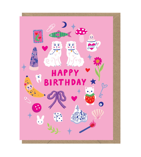 Birthday Trinkets Mini Card