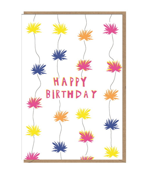 Happy Birthday Pom Poms