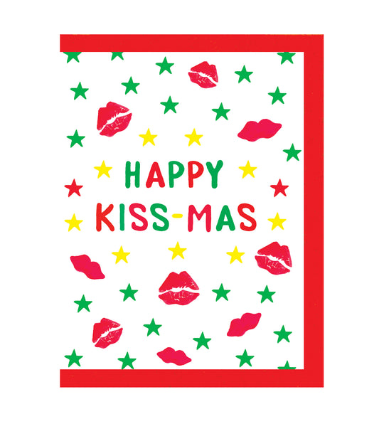 Happy Kissmas Mini Card