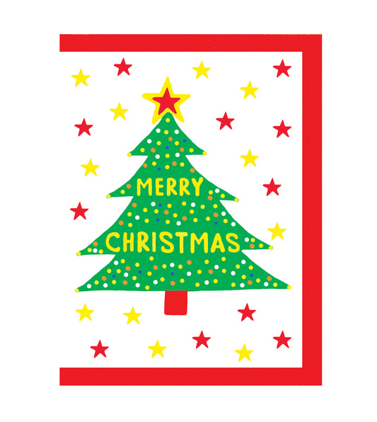 Merry Christmas Tree Card