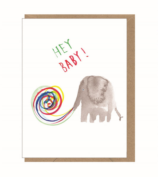 Hey Baby Mini card