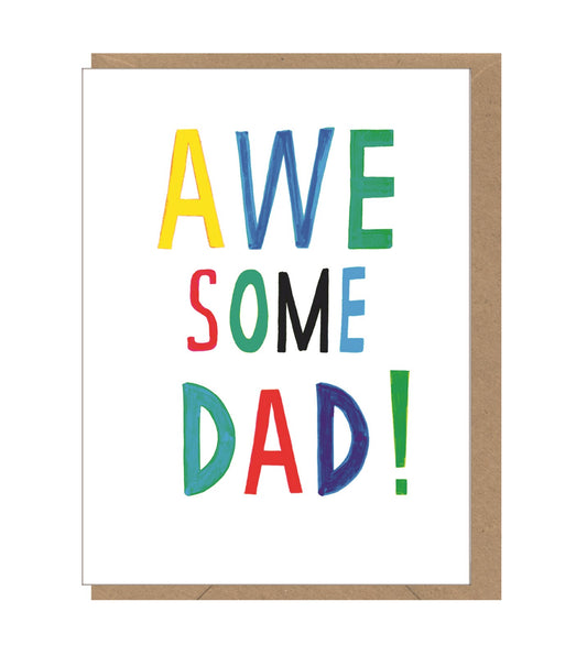 Awesome Dad Mini Card