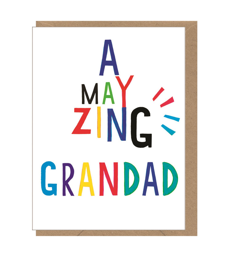 Amazing Grandad Mini Card