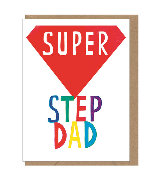 Super Step Dad Mini Card
