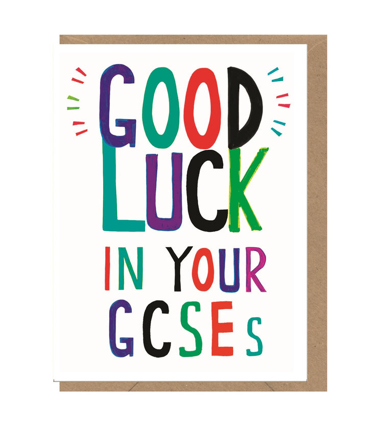 Mini Good Luck GCSEs