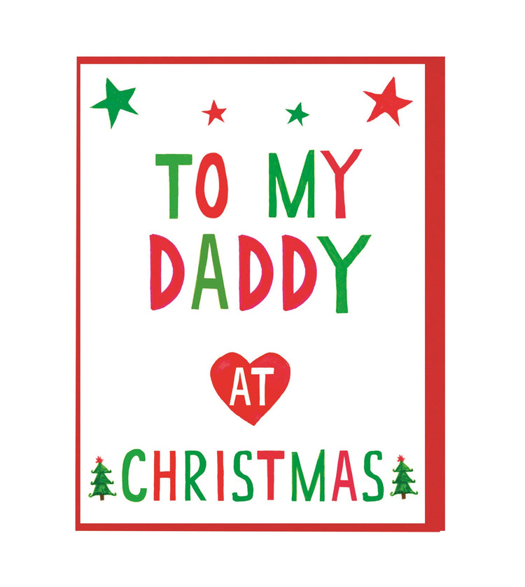 Xmas Daddy Mini Card