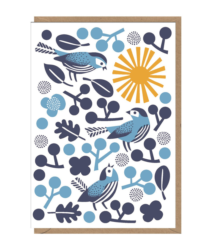 Blue birds by Nadia Taylor