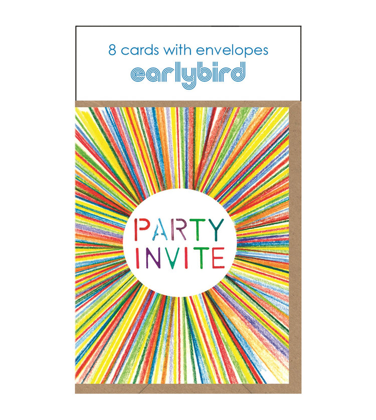 Sunburst Party Invite Pack