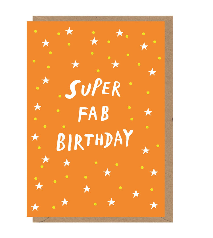 Super Fab Birthday Card