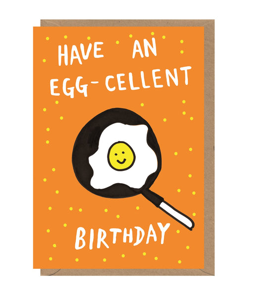 Egg-cellent Birthday Card