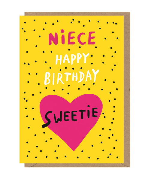 Niece Sweetie Birthday Card