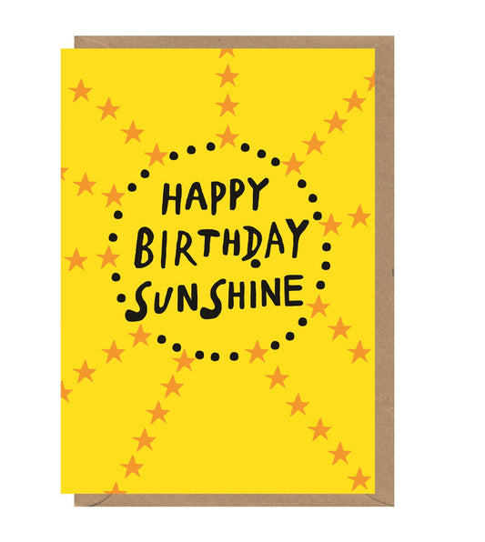 Sunshine Birthday Card
