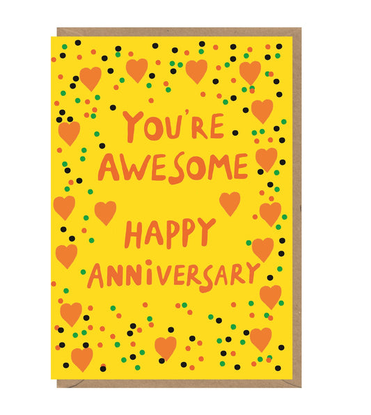 Awesome Anniversary Card