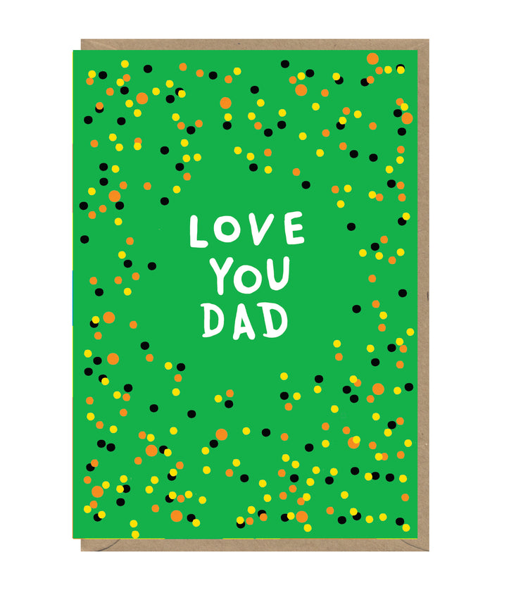 Love you Dad Father's Day Card