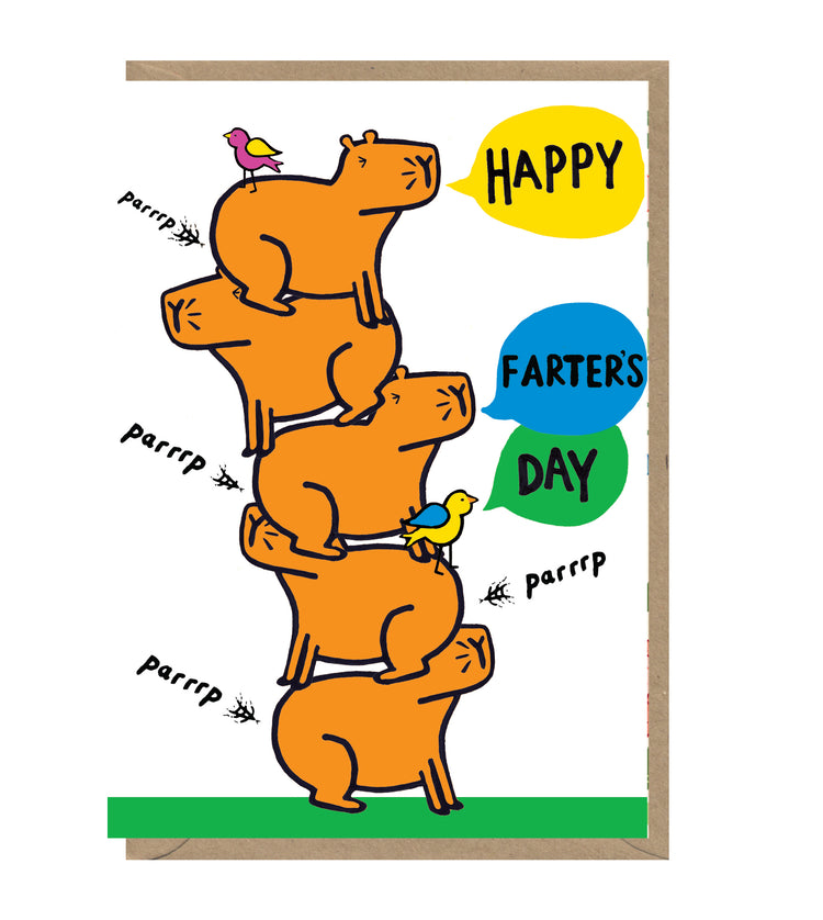Happy Farter's Day Card