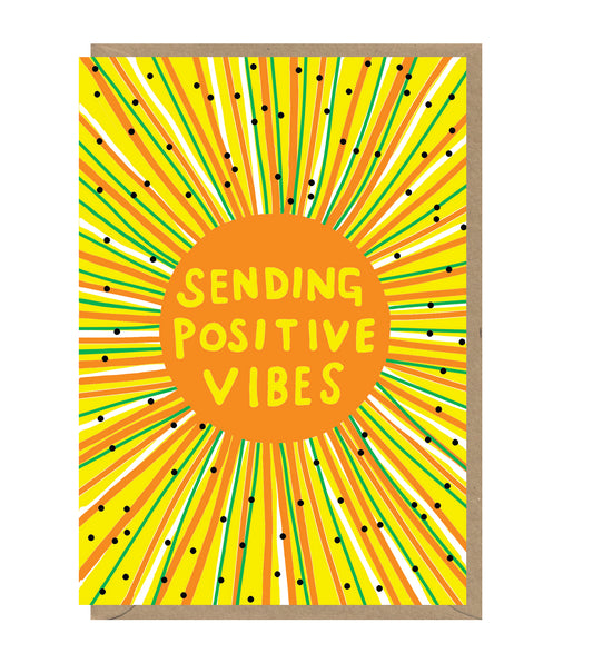 Sending Positive Vibes Card