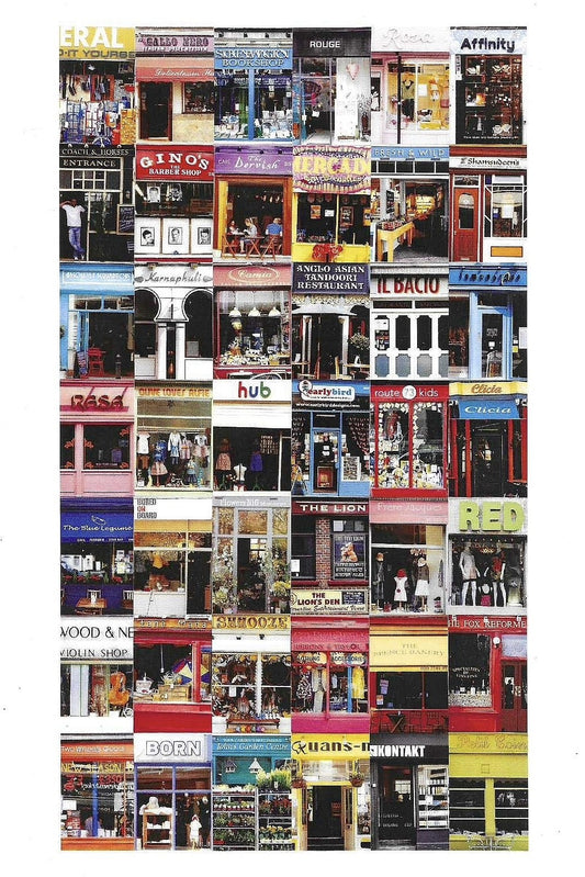 Vintage Stokey Shop Fronts poster 2007