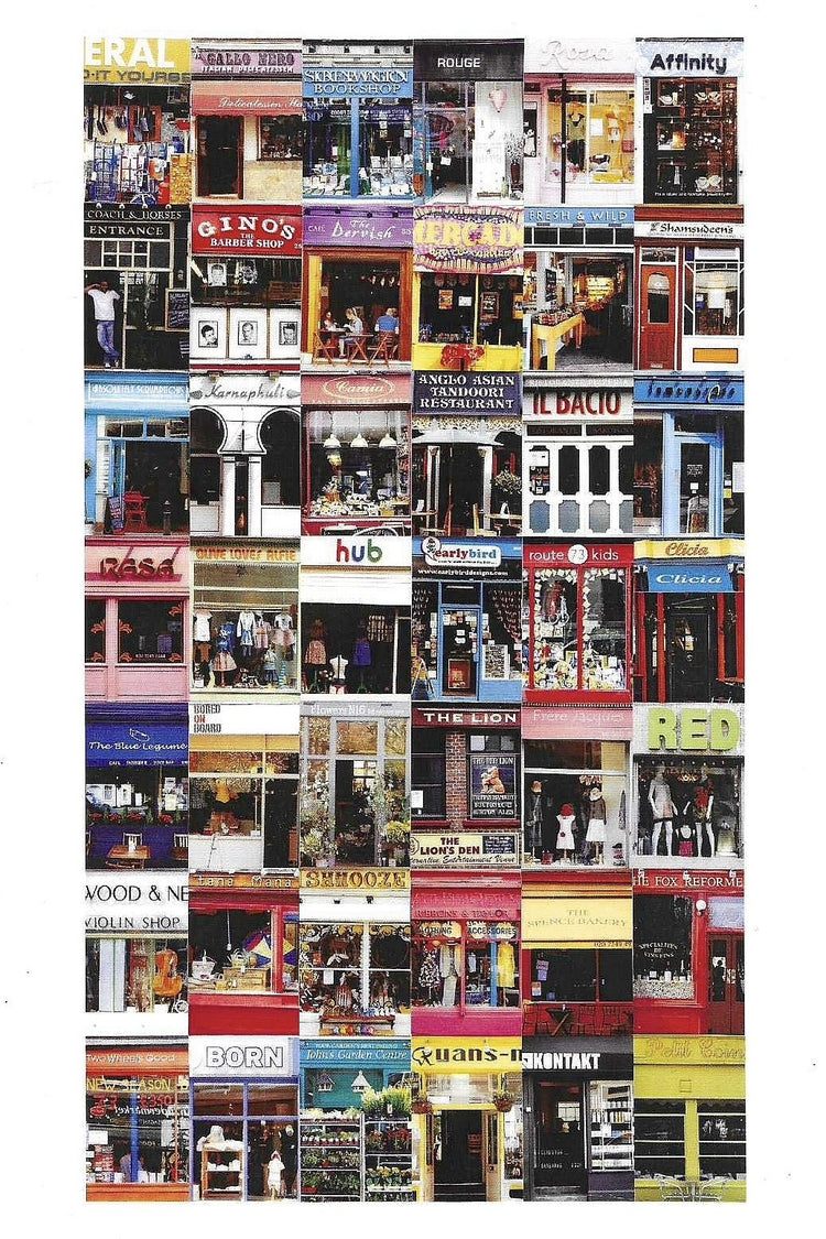 Vintage Stokey Shop Fronts poster 2007