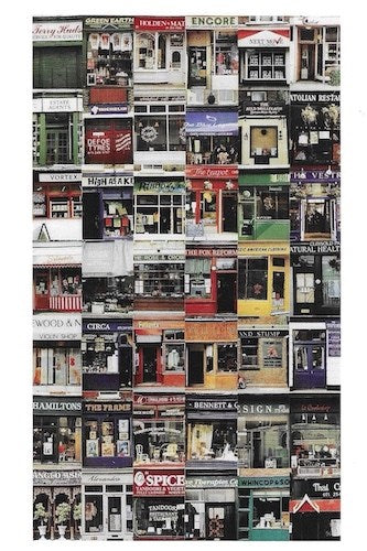 Vintage Stokey Shop Fronts poster 1994