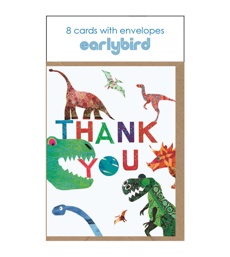 Mixed Dinosaurs Thank You Pack