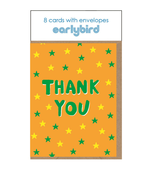 Orange Neon Thank You Pack