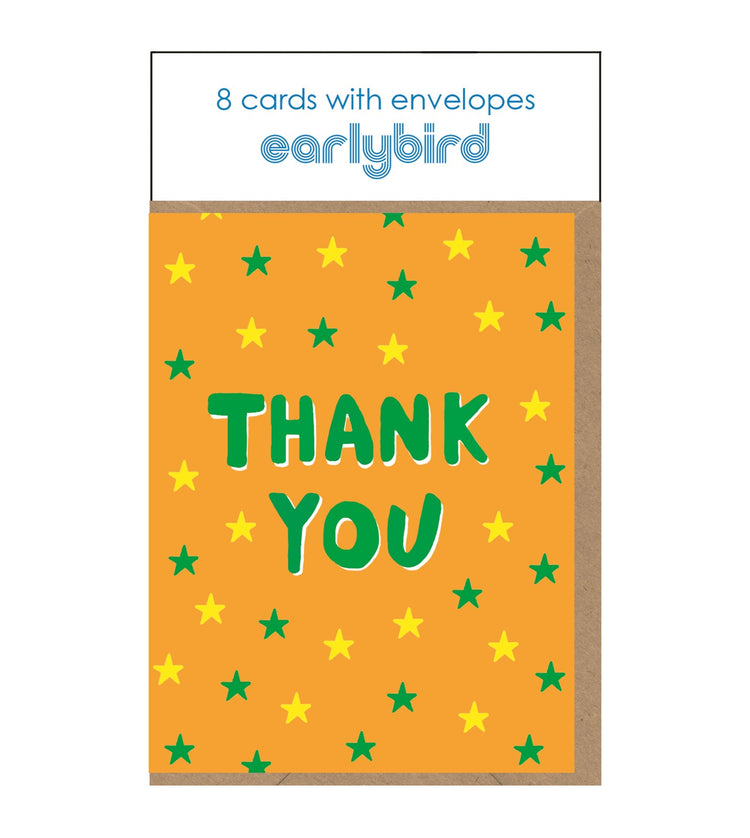 Orange Neon Thank You Pack