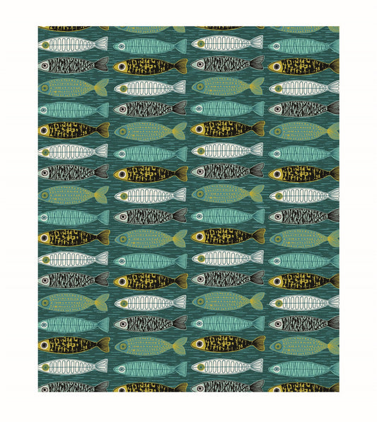 Fish Giftwrap by Eloise Renouf