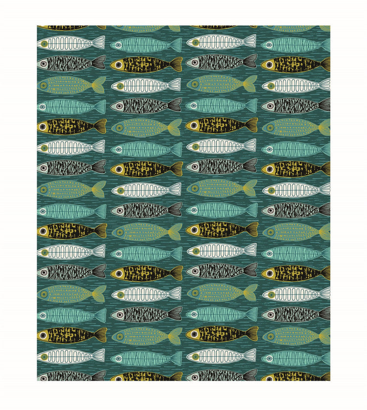 Fish Giftwrap by Eloise Renouf