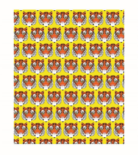 Tiger Face Giftwrap